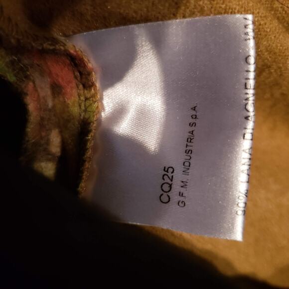 HACHE Floral Print Cashmere Wool Jacket - 42 - Picture 6 of 7